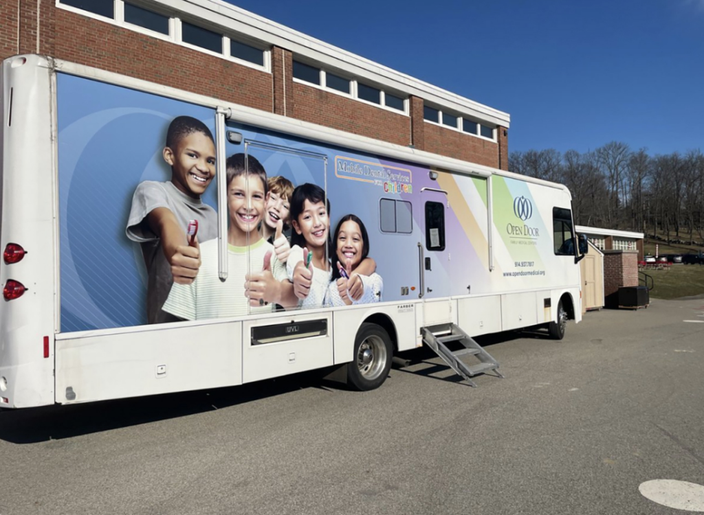 Open Door Mobile Dental Van adds Tarrytown Schools to Travels